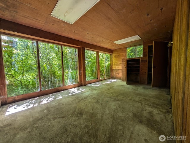 12508 Kellogg Lake Rd, Sultan, WA 98294 - unfurnished room featuring wooden ceiling
