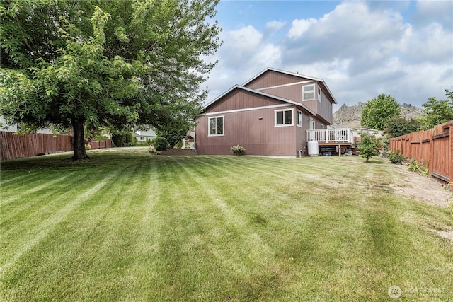 1649 Denise Cir, Wenatchee, WA 98801 - rear view of house with a deck