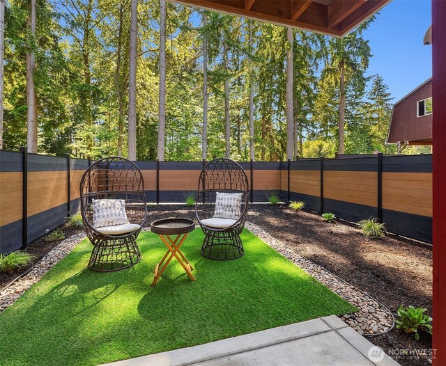 19722 Filbert Dr Unit B-3, Bothell, WA 98012 - fenced backyard featuring a patio area