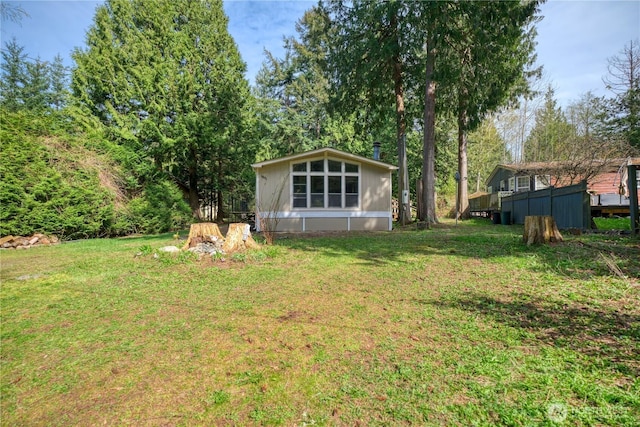 1851 Washington Dr, Point Roberts, WA 98281 - view of grassy yard