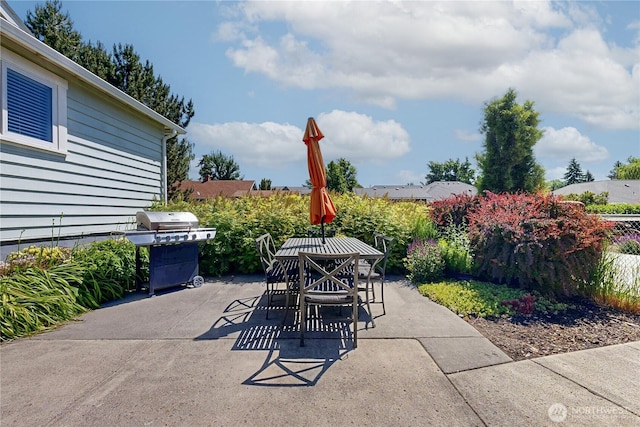 1250 Bryant, Walla Walla, WA 99362 - view of patio / terrace with outdoor dining area and grilling area