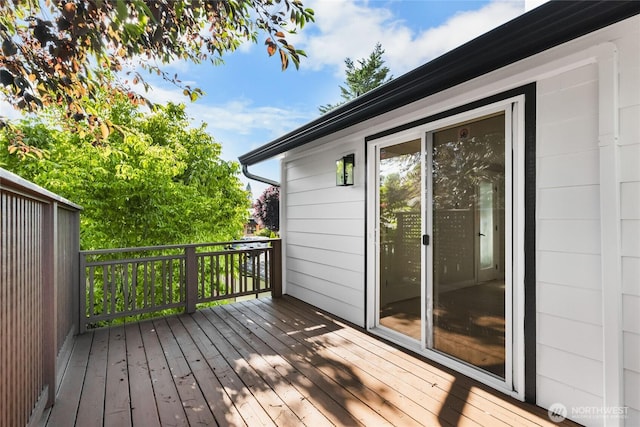 3801 Ruddell Rd SE, Lacey, WA 98503 - view of wooden terrace