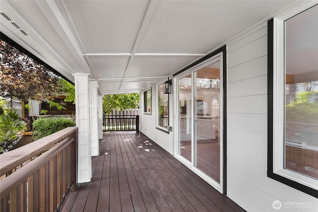 3801 Ruddell Rd SE, Lacey, WA 98503 - view of deck