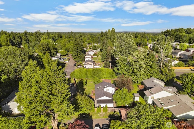 3801 Ruddell Rd SE, Lacey, WA 98503 - aerial view of residential area featuring a heavily wooded area