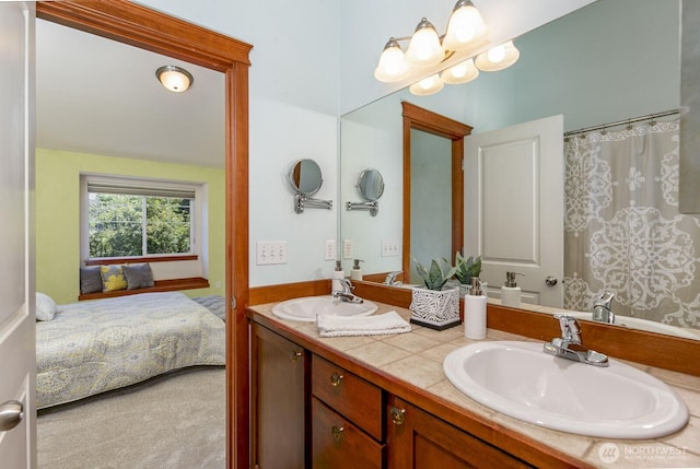 12046 33rd Ave NE Unit A, Seattle, WA 98125 - ensuite bathroom with double vanity