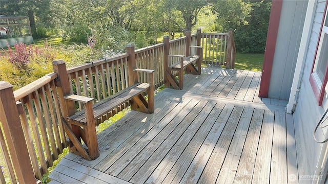 7459 Blaine Rd, Blaine, WA 98230 - view of wooden deck