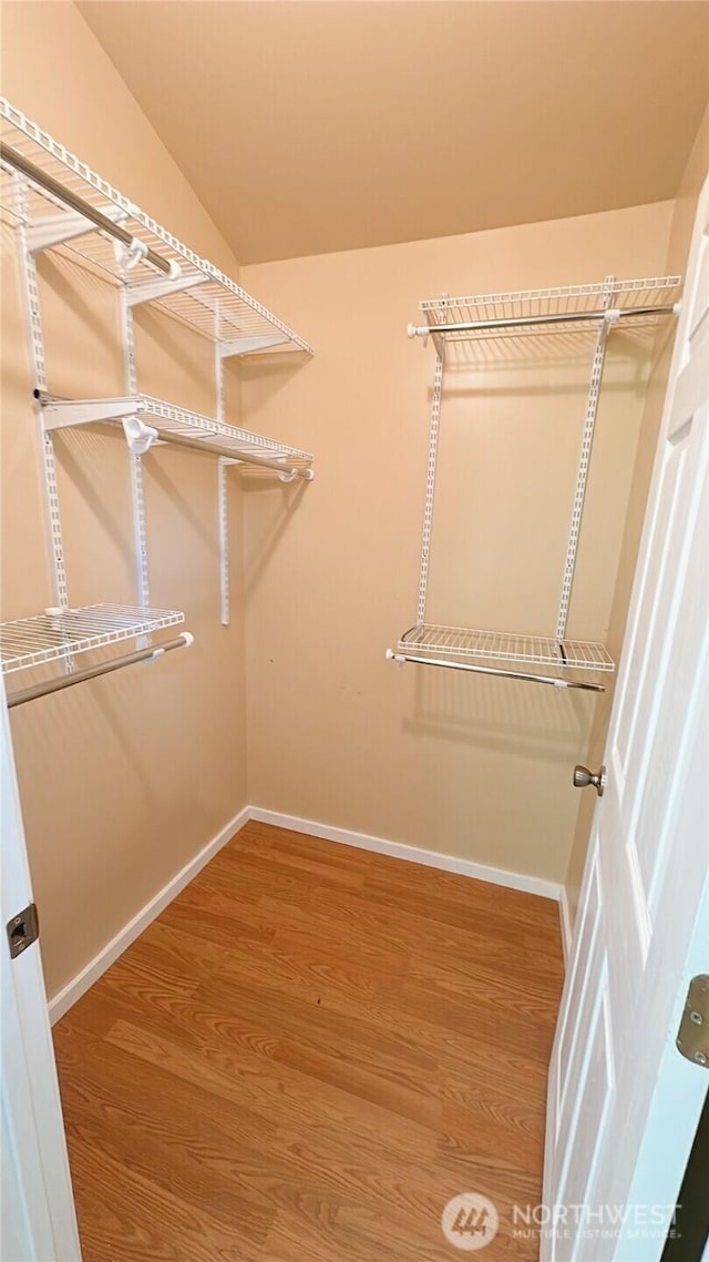 7459 Blaine Rd, Blaine, WA 98230 - walk in closet with wood finished floors