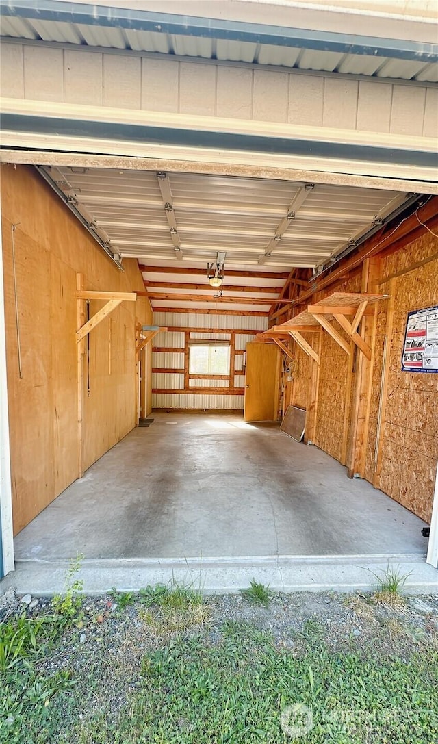 7459 Blaine Rd, Blaine, WA 98230 - garage with a garage door opener