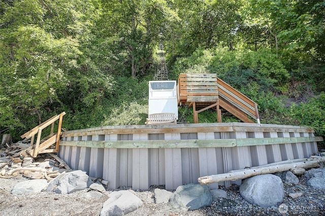 478 Eagle Crest Rd, Camano Island, WA 98282 - exterior space featuring a wooded view