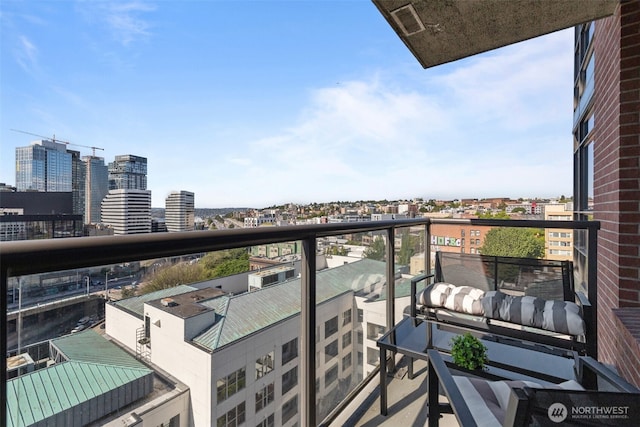 1420 Terry Ave Unit 1203, Seattle, WA 98101 - balcony featuring a city view
