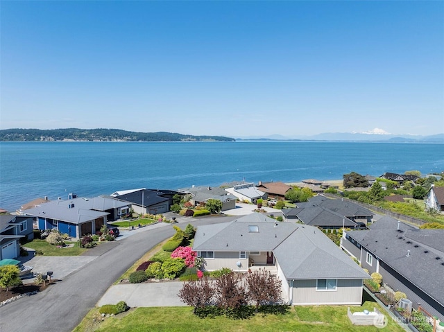 1042 Shorecrest Pl, Camano Island, WA 98282 - water view with nearby suburban area