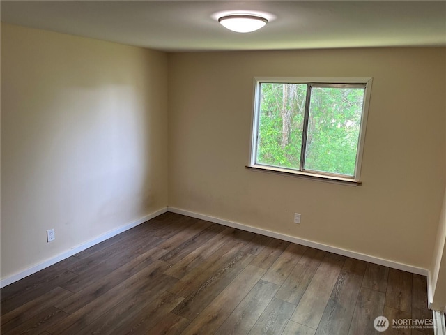 30 G St, Forks, WA 98331 - spare room featuring hardwood / wood-style flooring and baseboards
