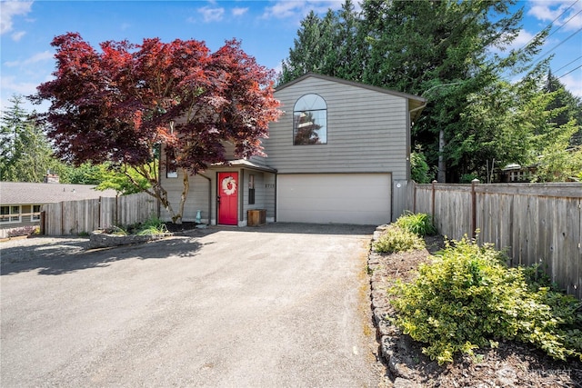 2715 Garfield Ave SE, Port Orchard, WA 98366 - view of front facade featuring asphalt driveway and a garage