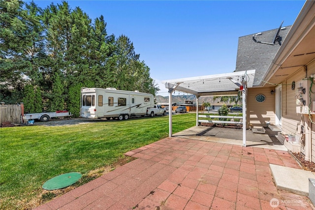 2509 Boston Ave NW, East Wenatchee, WA 98802 - view of patio featuring a pergola