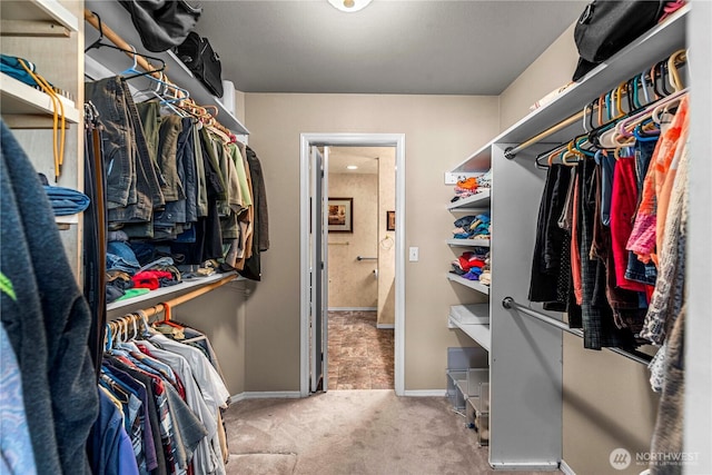 2509 Boston Ave NW, East Wenatchee, WA 98802 - walk in closet featuring carpet flooring