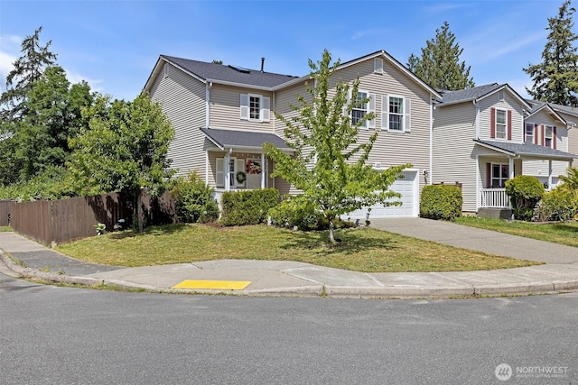 12524 SE 295th St, Auburn, WA 98092 - traditional-style home with an attached garage and concrete driveway