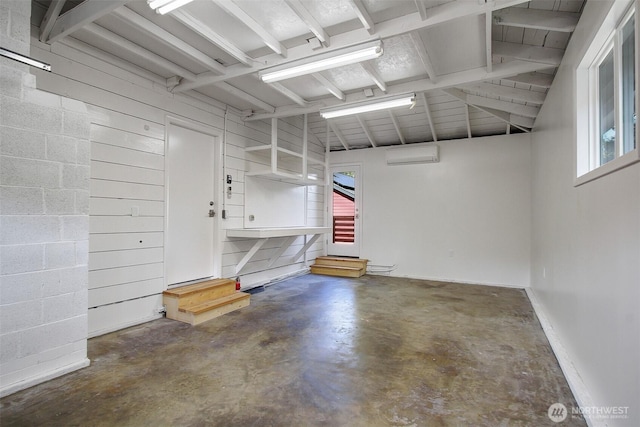 9030 6th Ave NW, Seattle, WA 98117 - garage with a wall unit AC