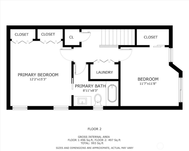 6128 202nd St SW Unit 101, Lynnwood, WA 98036 - view of room layout