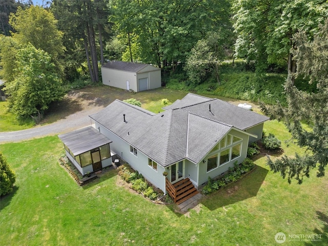 16100 SE 113th Pl, Renton, WA 98059 - view from above of property