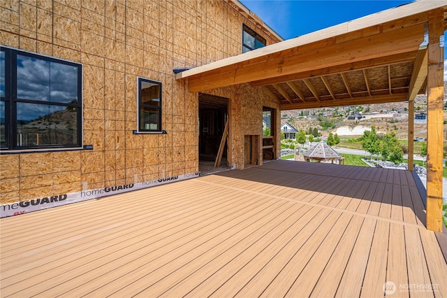 203 Bluebell Ct, Chelan, WA 98816 - view of wooden deck
