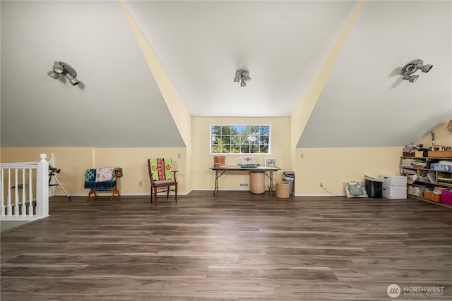 3256 S 360th St, Auburn, WA 98001 - additional living space with vaulted ceiling and wood finished floors