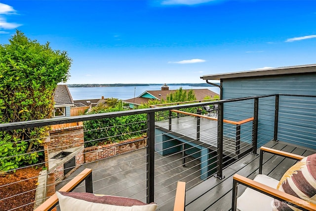 5942 Beverly Ave NE, Tacoma, WA 98422 - balcony featuring a water view