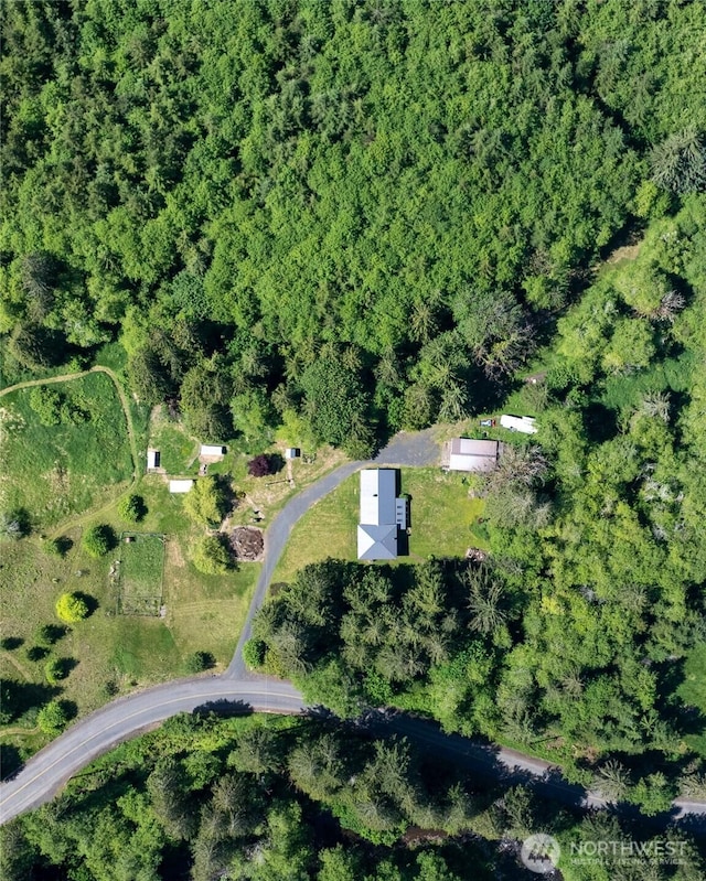 371 Pigeon Springs Rd, Onalaska, WA 98570 - aerial view of property and surrounding area
