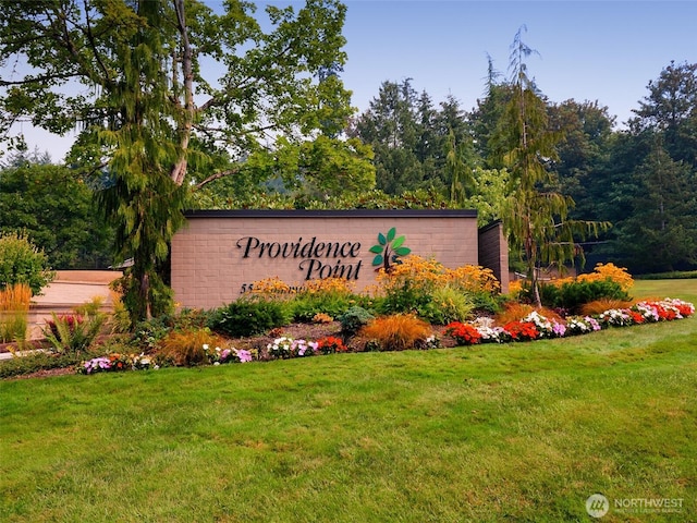 22002 SE 40th Ln Unit 1111, Issaquah, WA 98029 - community / neighborhood sign featuring a lawn