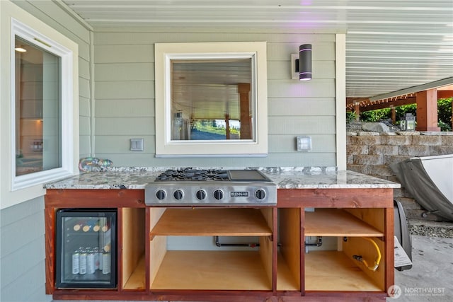 8210 Walnut Rd NE, Olympia, WA 98516 - view of patio featuring beverage cooler