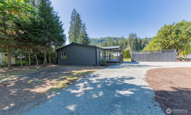 20215 Crystal Springs Dr, Granite Falls, WA 98252 - view of side of property featuring gravel driveway