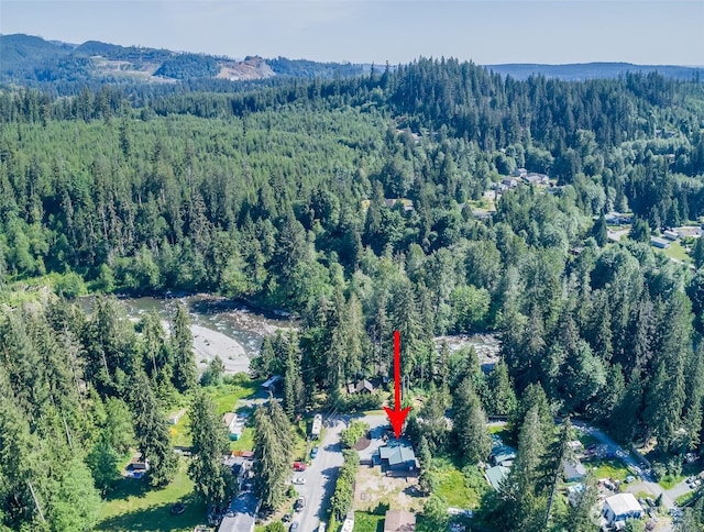 20215 Crystal Springs Dr, Granite Falls, WA 98252 - aerial view of property and surrounding area featuring a forest