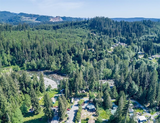 20215 Crystal Springs Dr, Granite Falls, WA 98252 - aerial view of property's location with a heavily wooded area