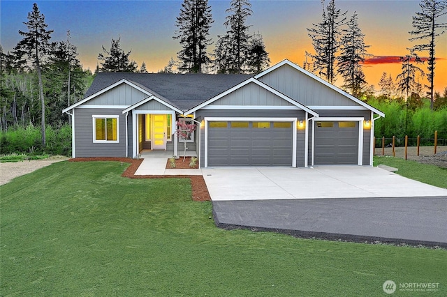 161 N Camano Ridge Rd, Camano Island, WA 98282 - view of front of house with a garage and concrete driveway