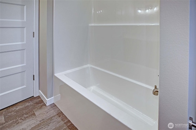 161 N Camano Ridge Rd, Camano Island, WA 98282 - bathroom with wood finished floors and baseboards