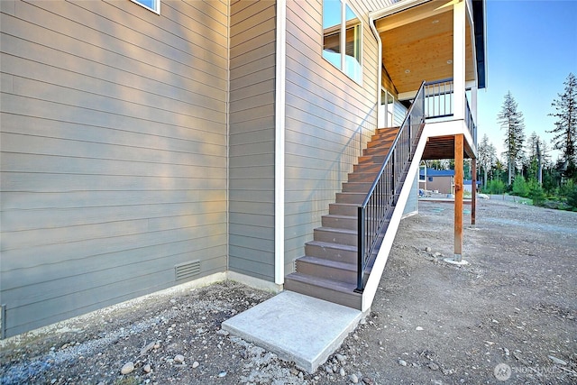 161 N Camano Ridge Rd, Camano Island, WA 98282 - doorway to property featuring crawl space
