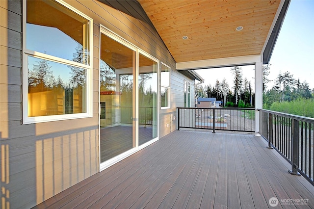 161 N Camano Ridge Rd, Camano Island, WA 98282 - view of wooden terrace