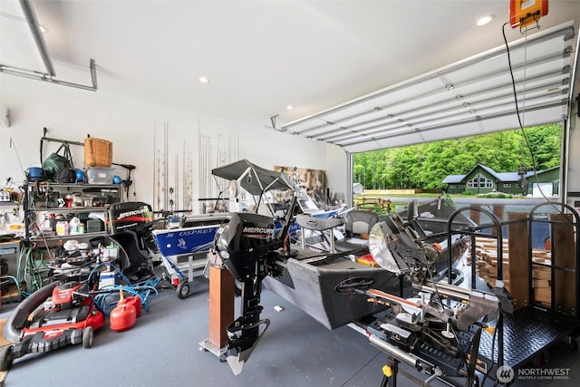 7420 Windsong Ln, Sedro Woolley, WA 98284 - garage featuring recessed lighting