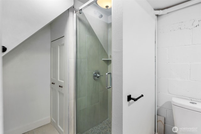 8535 16th Ave NW, Seattle, WA 98117 - full bath with a shower stall and toilet