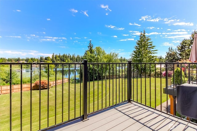 2311 Milton Way Unit F, Milton, WA 98354 - balcony with a water view