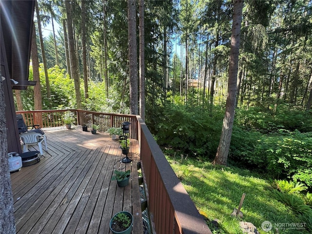 22337 Bluewater Dr SE, Yelm, WA 98597 - view of deck