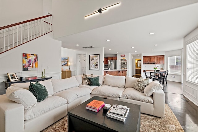 30101 129th Pl SE, Auburn, WA 98092 - living room with recessed lighting and wood finished floors