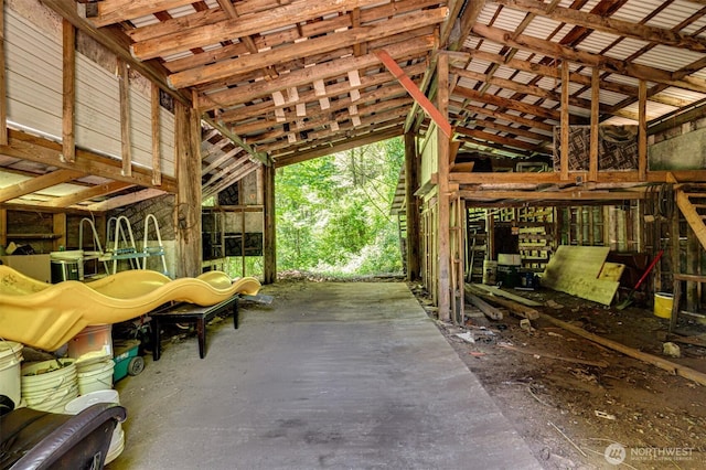 5530 Lewis River Rd, Ariel, WA 98603 - view of patio with an exterior structure