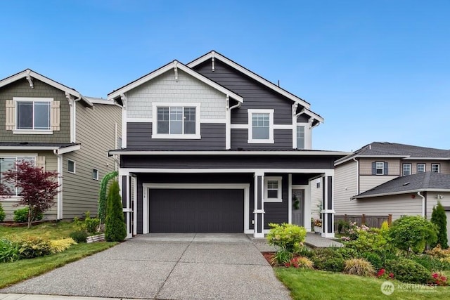 1134 Baker Heights Loop, Bremerton, WA 98312 - craftsman-style house featuring an attached garage and concrete driveway