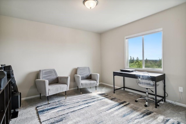 1134 Baker Heights Loop, Bremerton, WA 98312 - office featuring baseboards and carpet