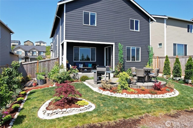 1134 Baker Heights Loop, Bremerton, WA 98312 - rear view of house with a patio