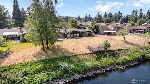 16 Riverview Dr NE, Auburn, WA 98002 - aerial perspective of suburban area featuring a large body of water