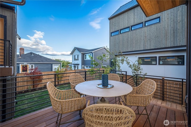 8004 39th Ave SW, Seattle, WA 98136 - view of deck
