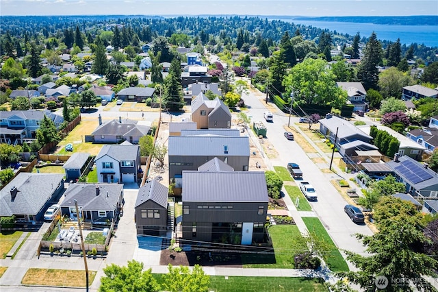 8004 39th Ave SW, Seattle, WA 98136 - aerial perspective of suburban area