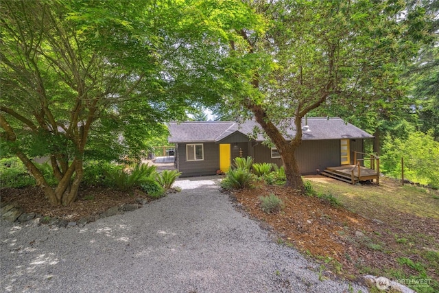 1188 Island Dr, Lummi Island, WA 98262 - view of front of home