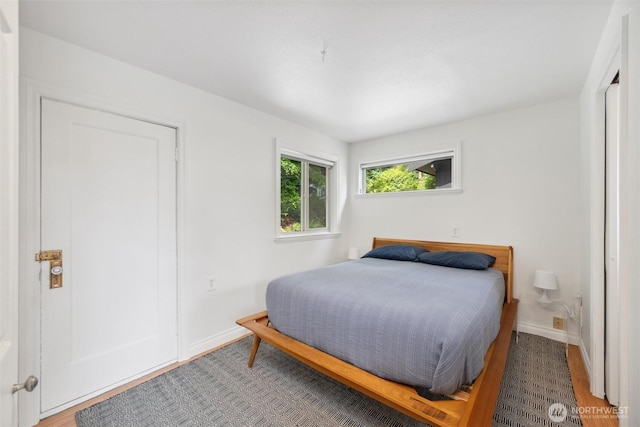 1188 Island Dr, Lummi Island, WA 98262 - bedroom with baseboards